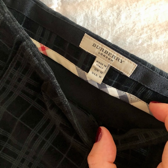Authentic Burberry Women’s Pleated Skirt -sz 10 - Picture 3 of 10